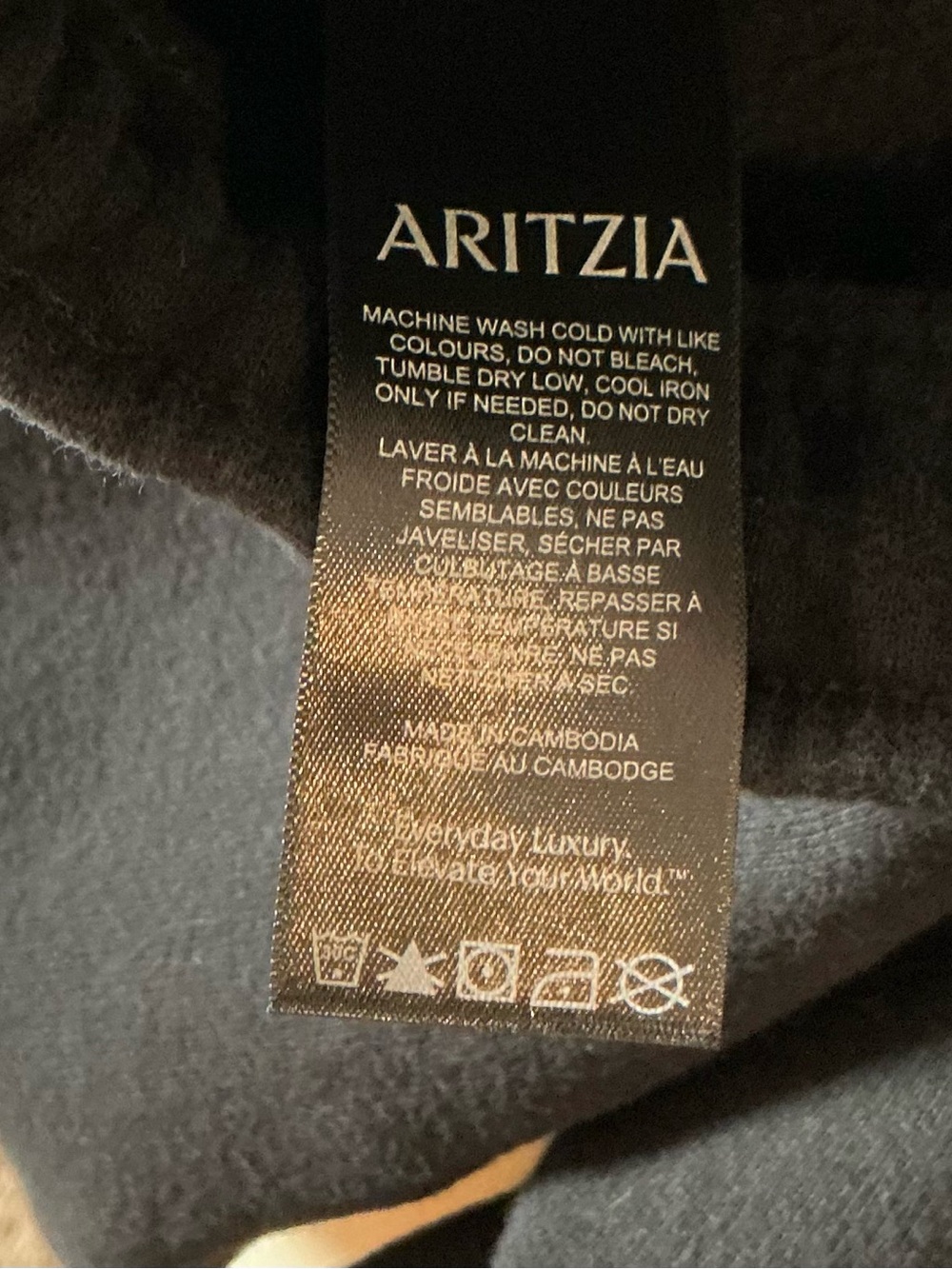 Aritzia Sweatfleece Megafit Sz Small - Picture 5 of 6